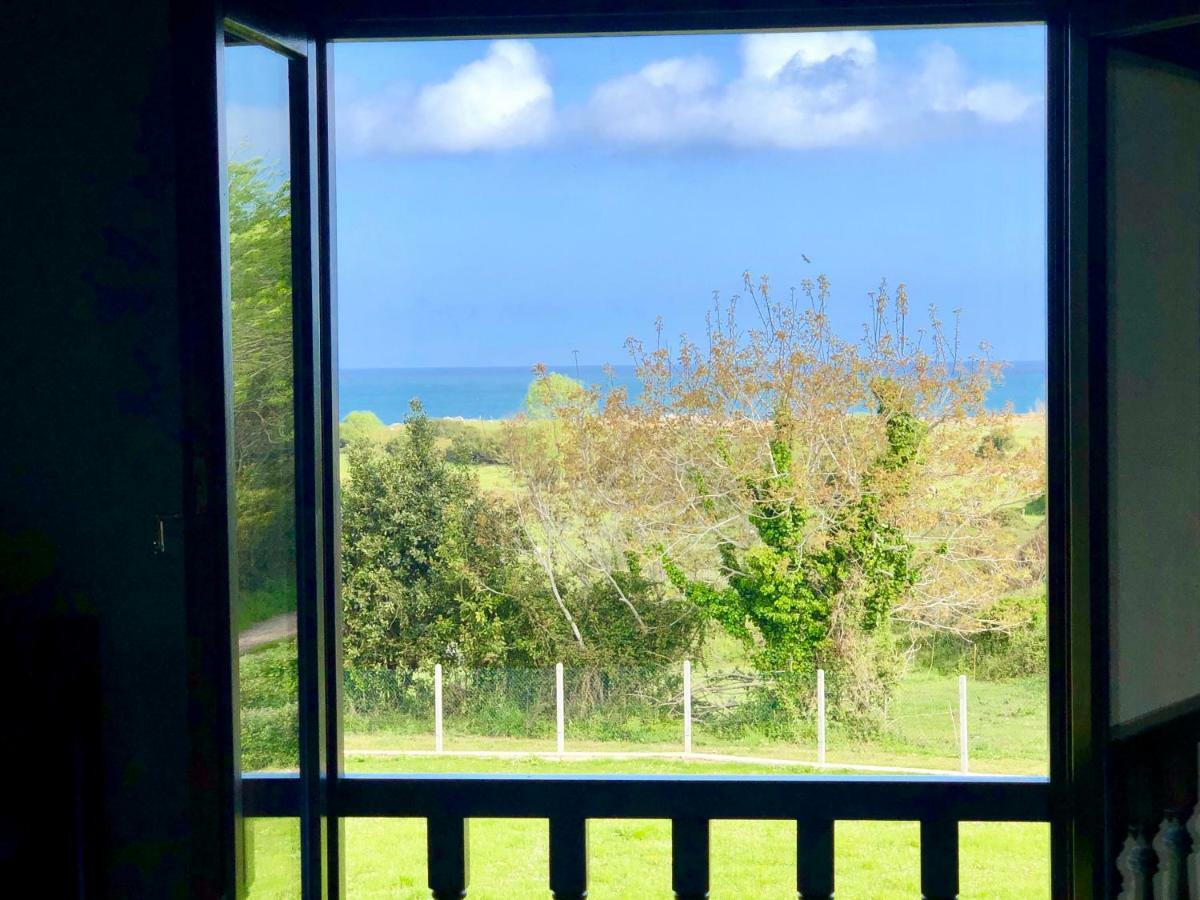 Casa Frente A Los Bufones De Pria Villa Llames de Pría Eksteriør billede