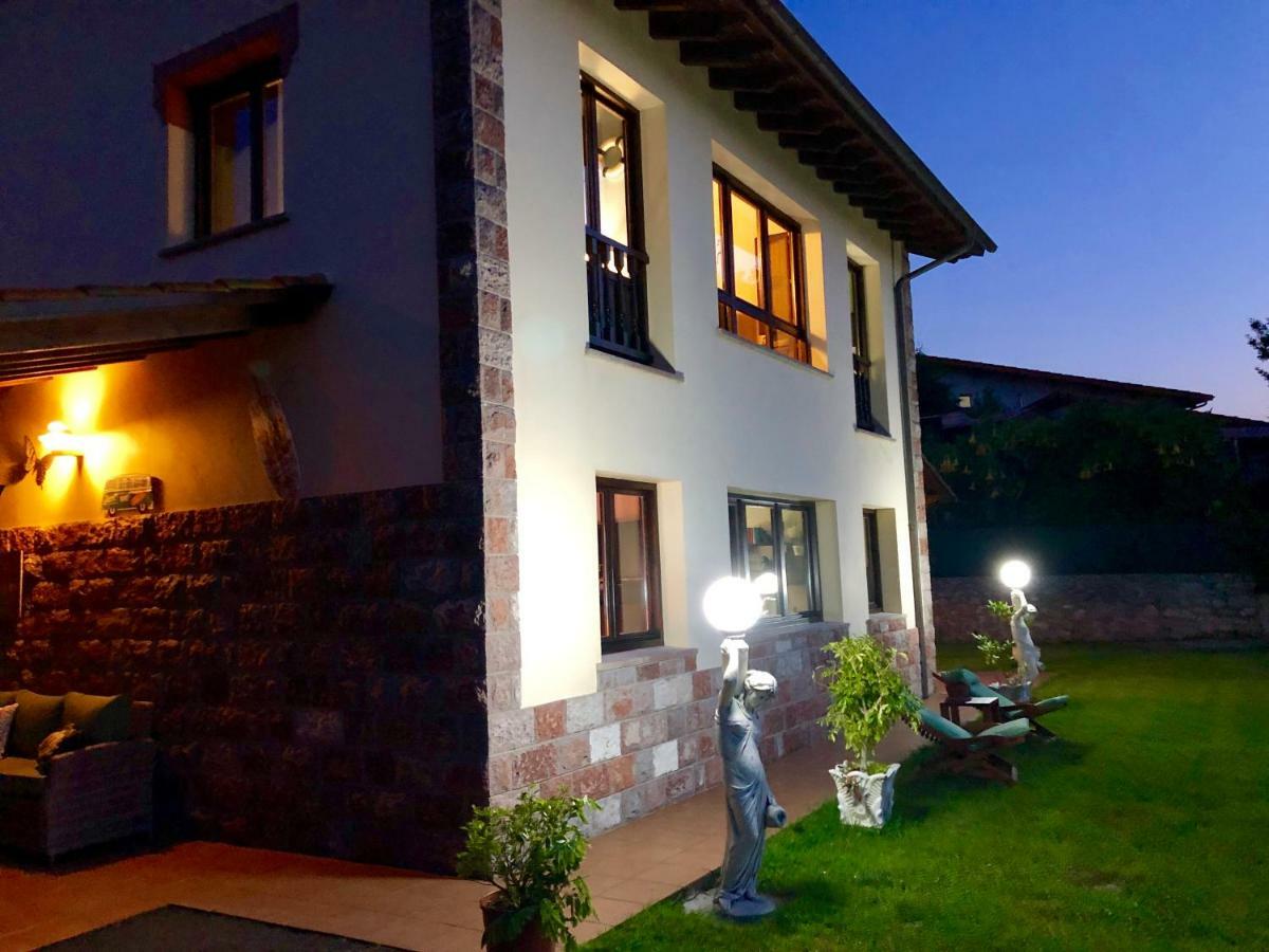 Casa Frente A Los Bufones De Pria Villa Llames de Pría Eksteriør billede