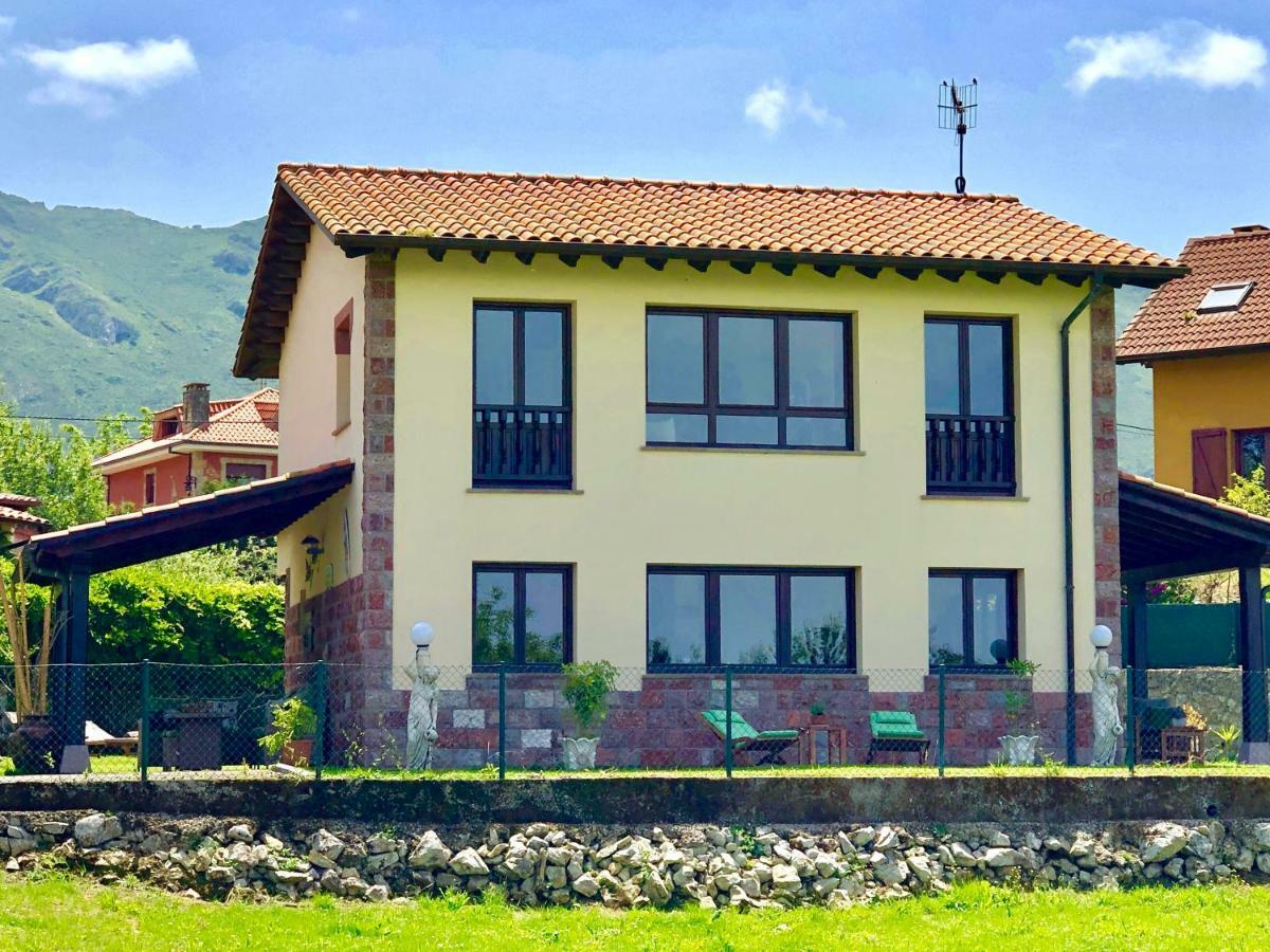 Casa Frente A Los Bufones De Pria Villa Llames de Pría Eksteriør billede