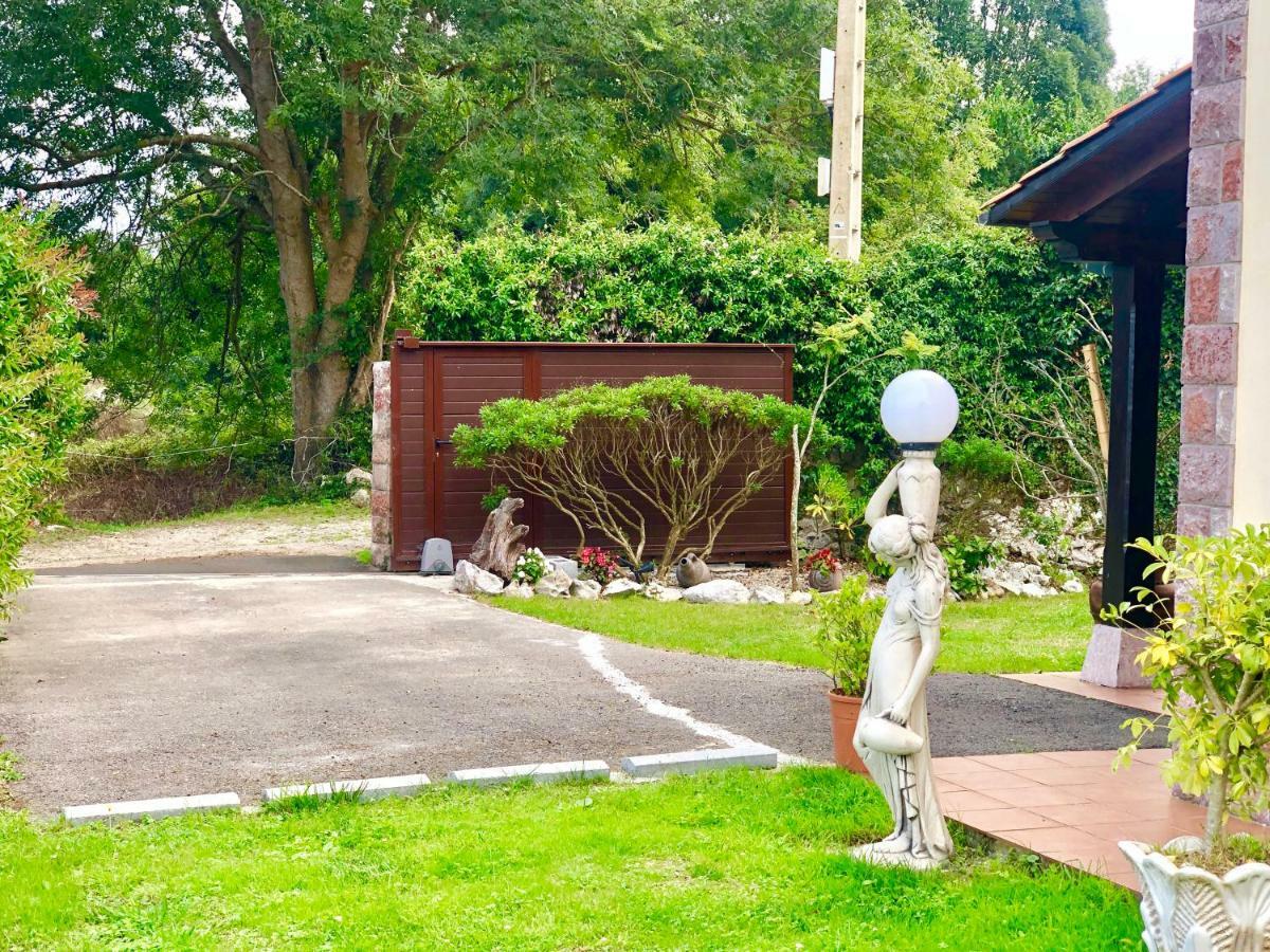 Casa Frente A Los Bufones De Pria Villa Llames de Pría Eksteriør billede