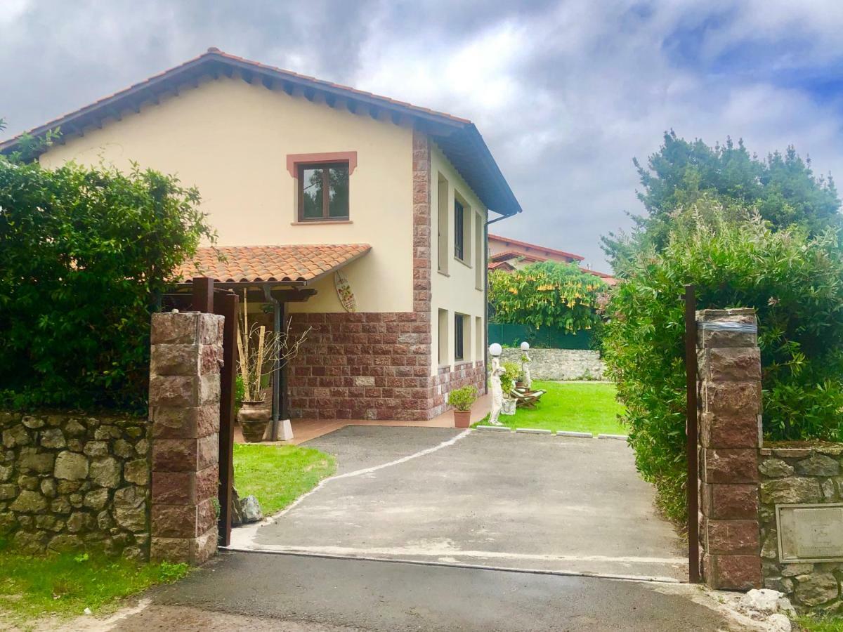 Casa Frente A Los Bufones De Pria Villa Llames de Pría Eksteriør billede