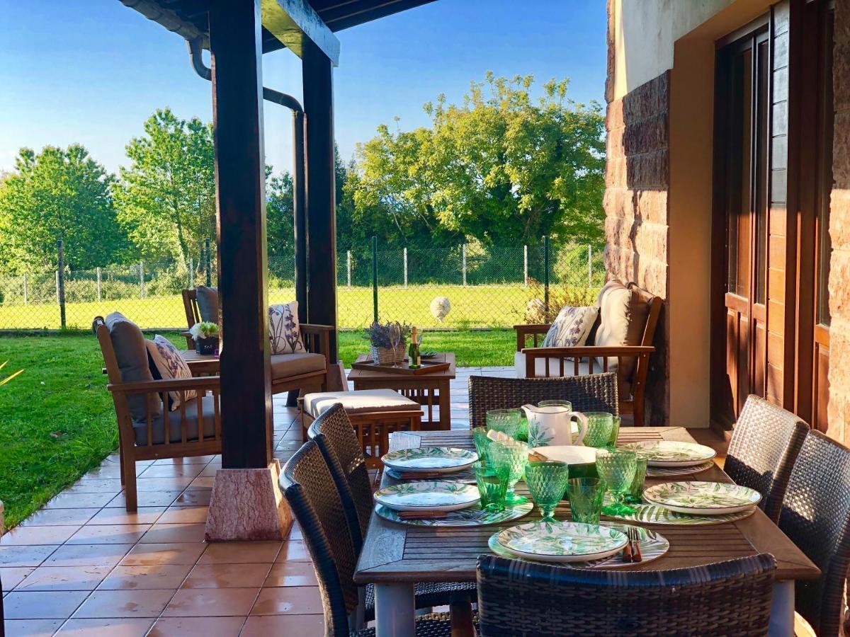 Casa Frente A Los Bufones De Pria Villa Llames de Pría Eksteriør billede