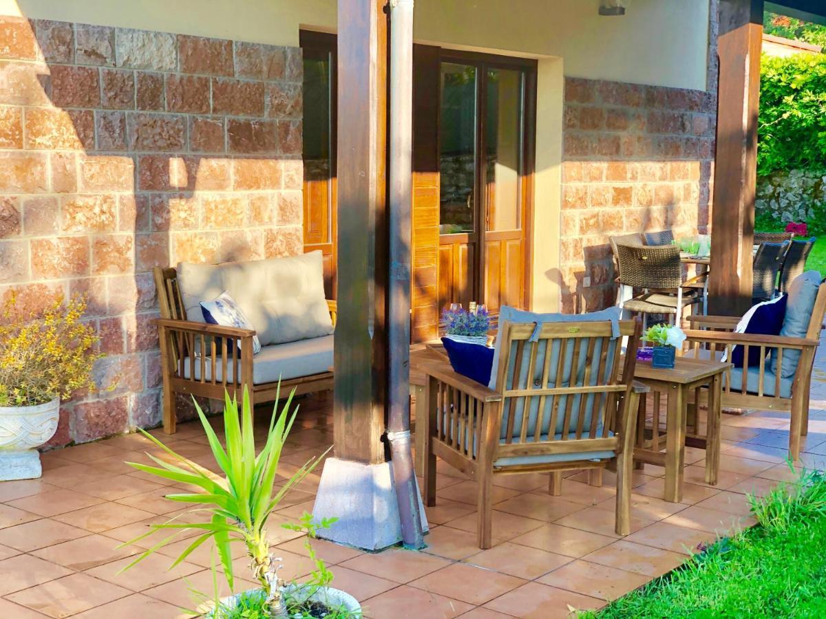 Casa Frente A Los Bufones De Pria Villa Llames de Pría Eksteriør billede