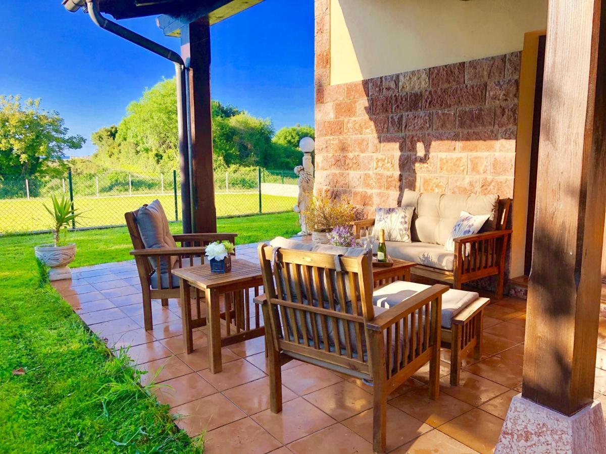 Casa Frente A Los Bufones De Pria Villa Llames de Pría Eksteriør billede