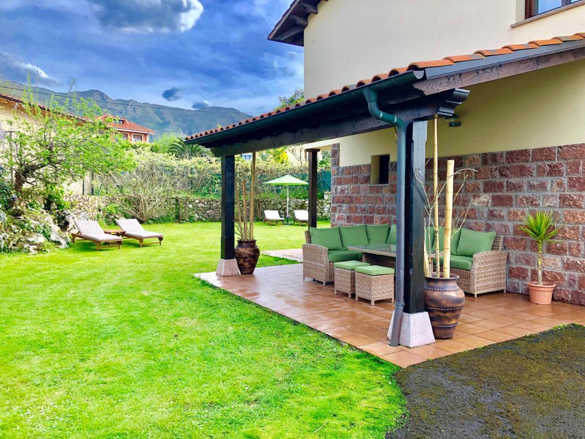 Casa Frente A Los Bufones De Pria Villa Llames de Pría Eksteriør billede