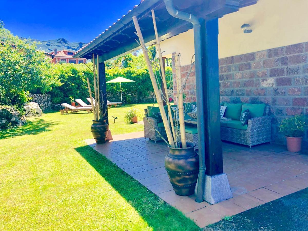 Casa Frente A Los Bufones De Pria Villa Llames de Pría Eksteriør billede